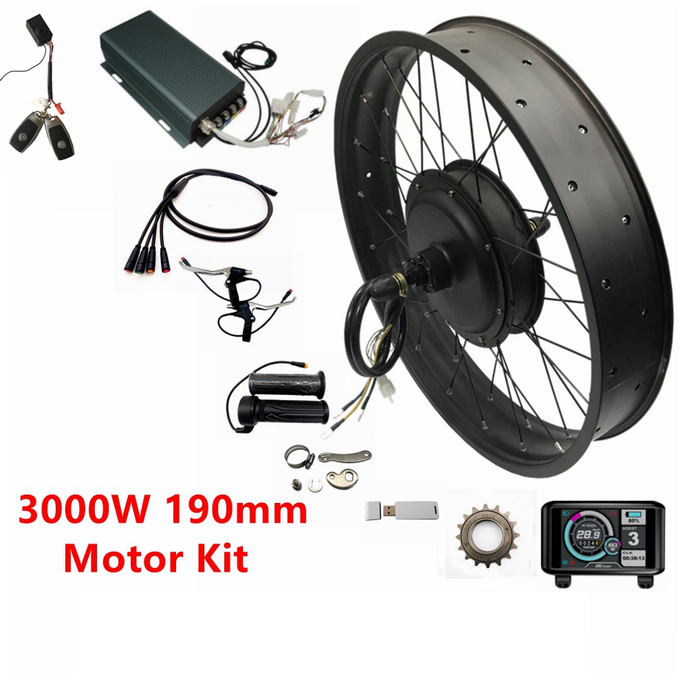 Ebike Conversion Kit 72V 3000W - Zestaw do konwersji roweru elektrycznego NBP