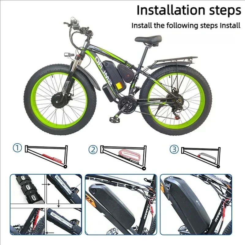 36-48-52V – akumulator Hailong – Ebike Battery 48V 20Ah Hailong recenzja i cena