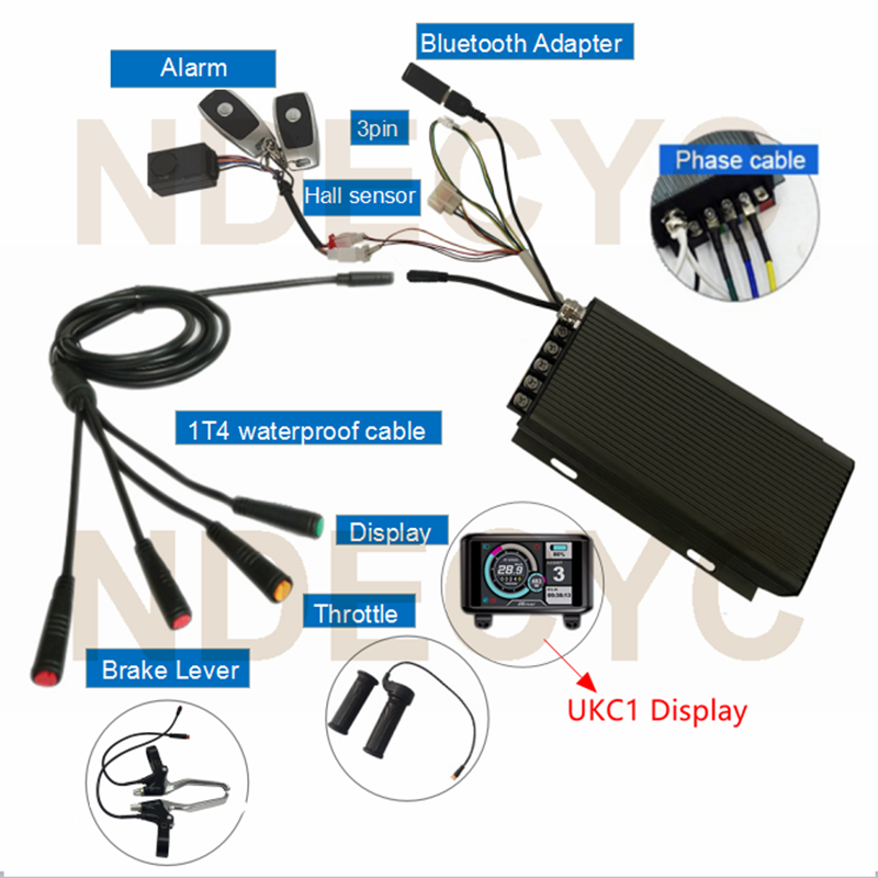 Zestaw do konwersji roweru ele – Ebike Conversion Kit 72V 3000W recenzja i cena