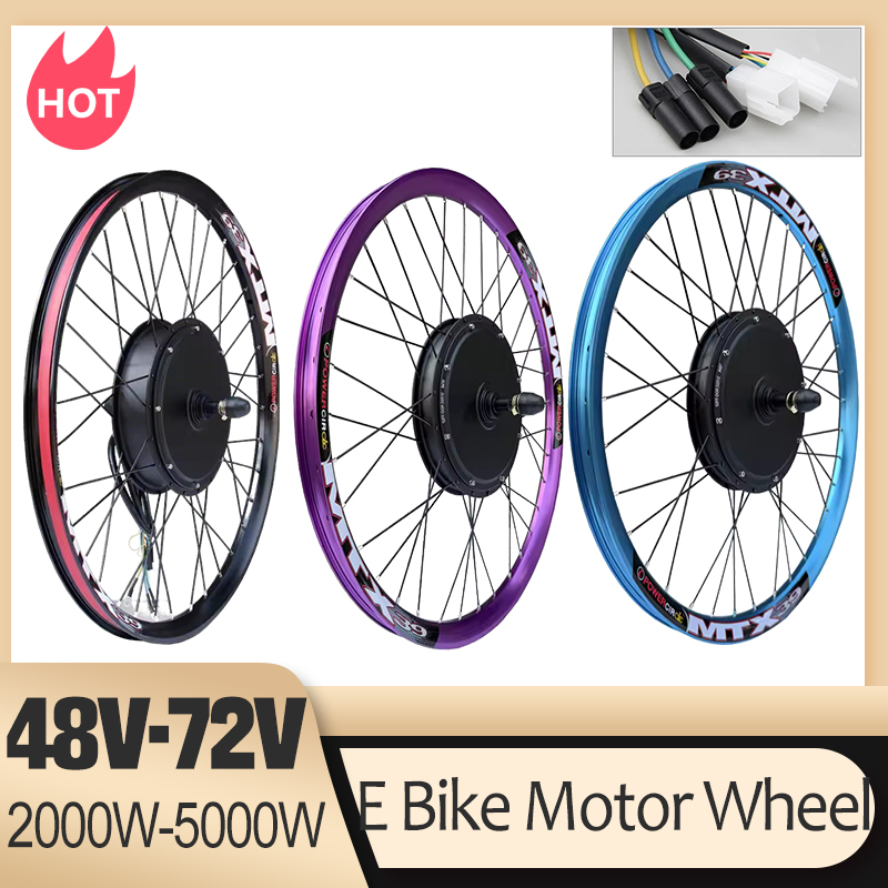 Części do konwersji roweru ele – 72V 5000W Hub Motor Kit recenzja i cena